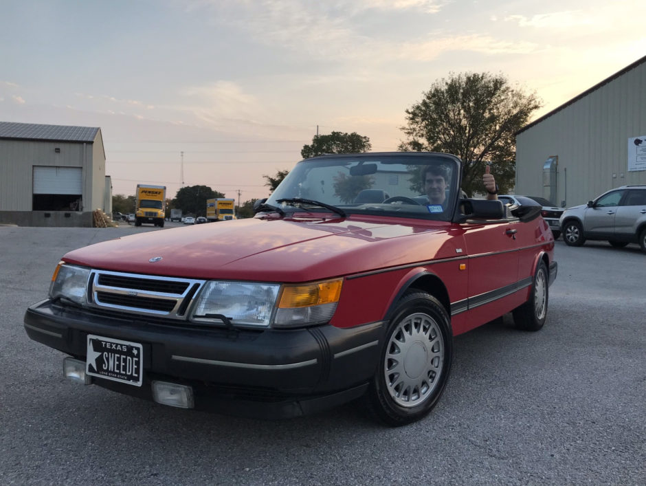 No Reserve: 1991 Saab 900 Turbo Convertible Project