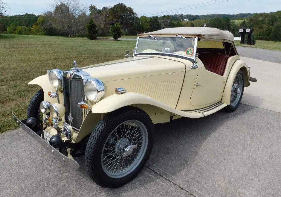 Supercharged 1949 MG TC