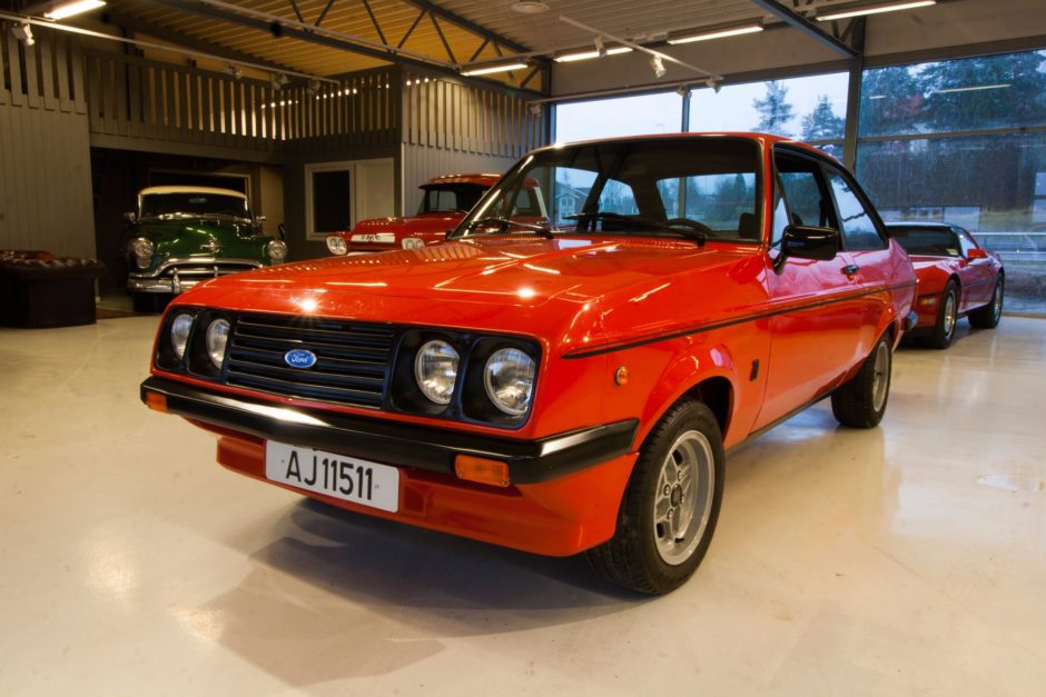 Restored 1978 Ford Escort RS2000