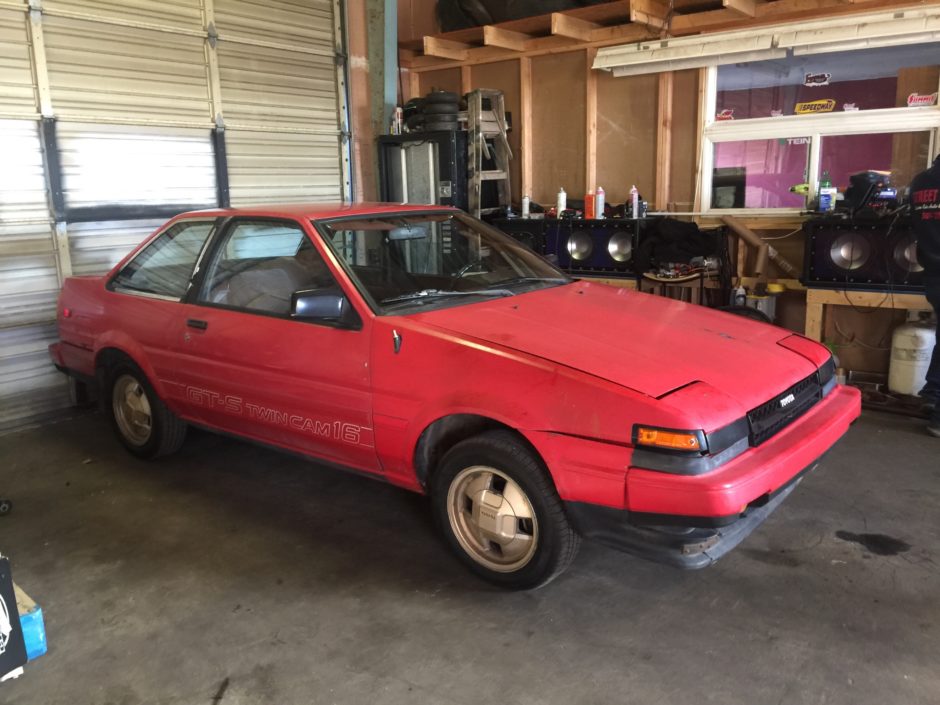 No Reserve: 1985 Toyota Corolla GT-S