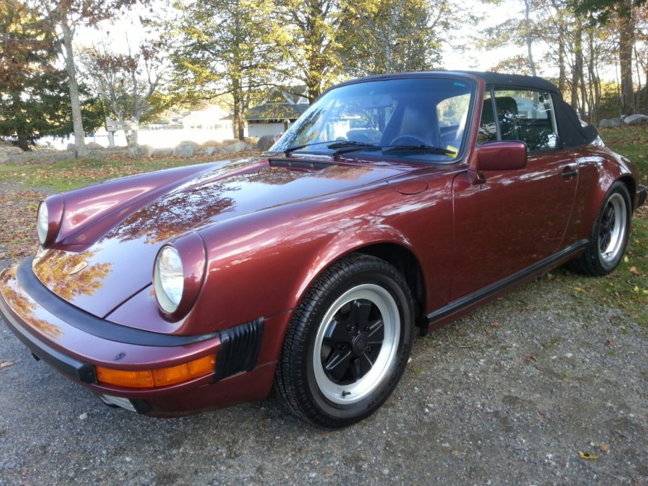 47K-Mile 1985 Porsche 911 Carrera Cabriolet