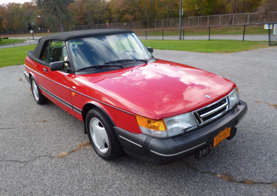 53K-Mile 1992 Saab 900 Turbo Convertible 5-Speed