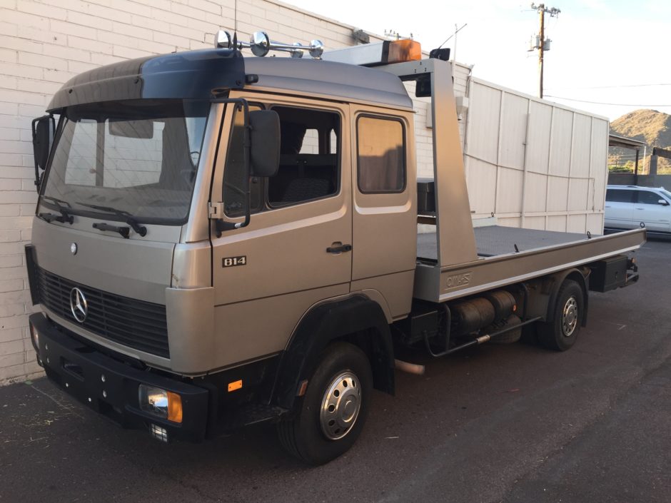1991 Mercedes-Benz 814L Car Hauler