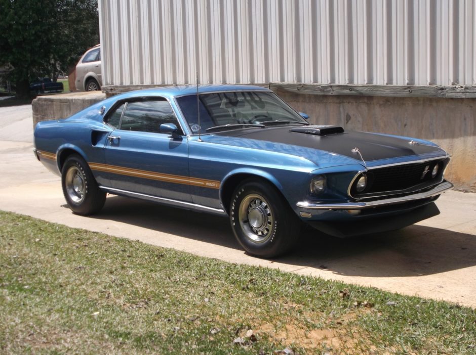 1969 Ford Mustang 428 Super Cobra Jet 4-Speed