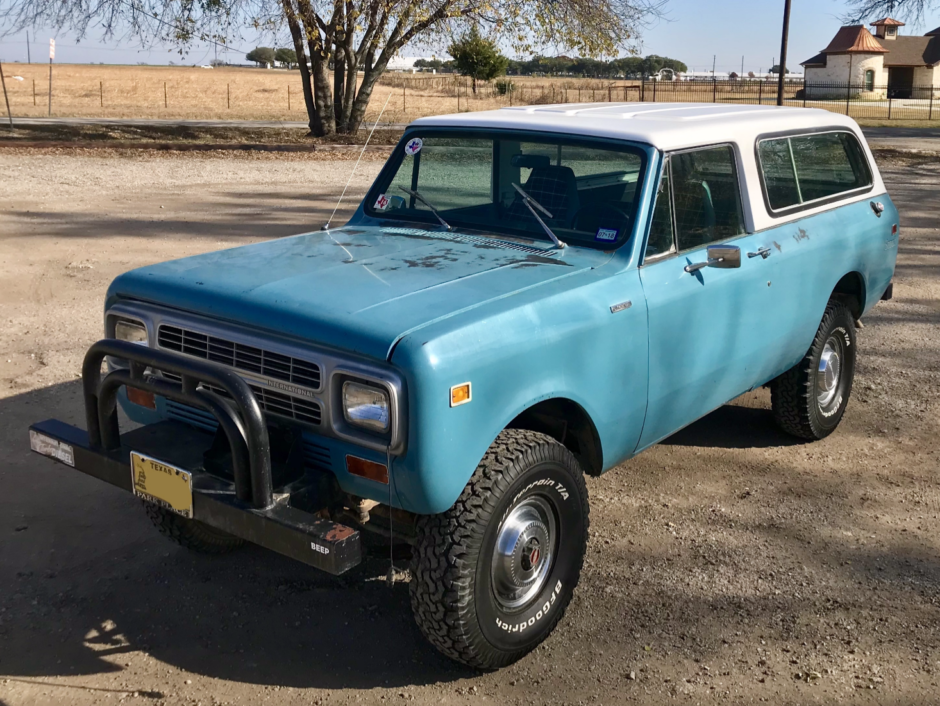 1980 International Harvester Scout II Turbodiesel 4-Speed