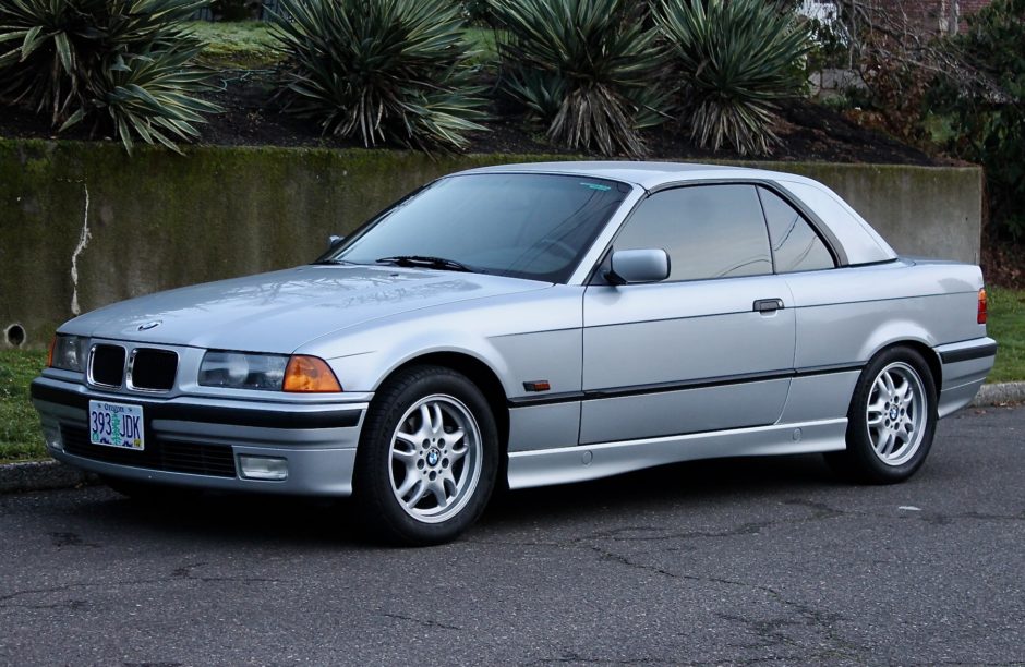 No Reserve: 1996 BMW 328i Convertible 5-Speed w/ Hardtop