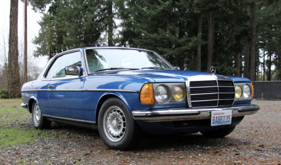 No Reserve: Euro 1985 Mercedes-Benz 230CE