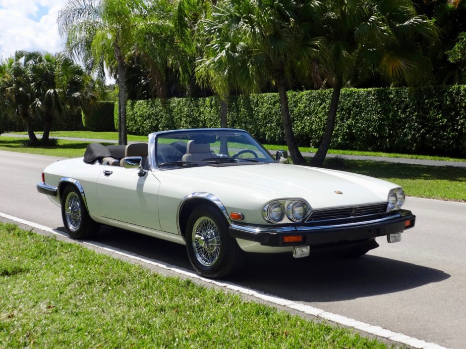 40K-Mile 1990 Jaguar XJS Convertible