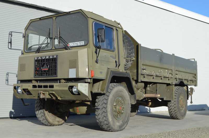 Swiss Military 1985 Saurer 6DM