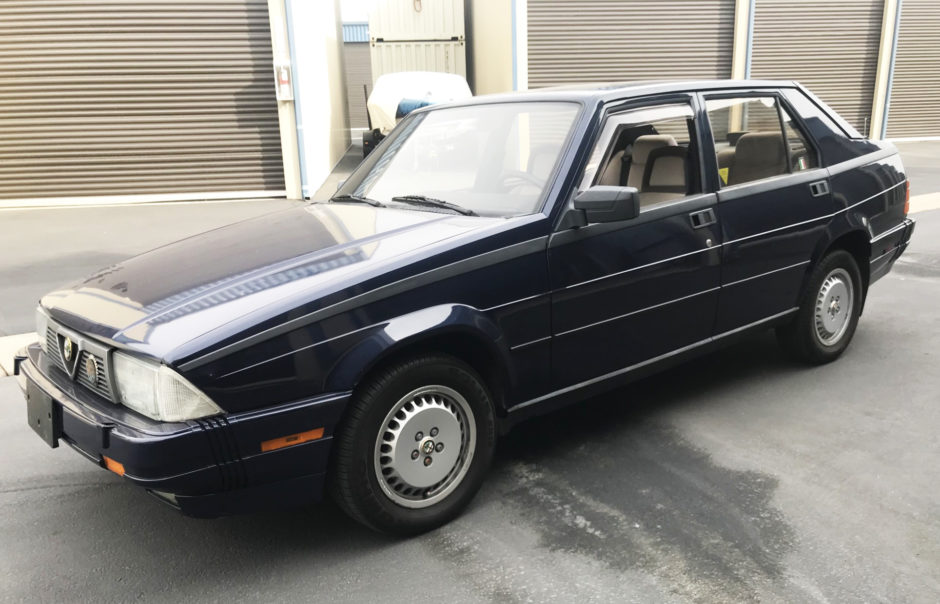 No Reserve: 1987 Alfa Romeo Milano Gold