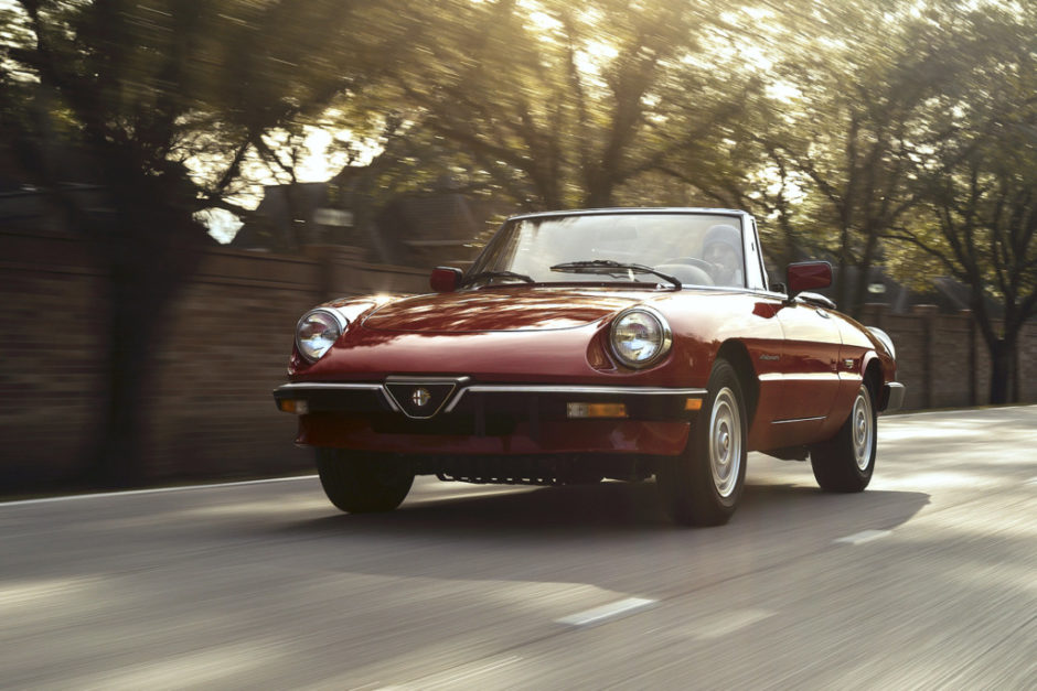 4800-Mile 1989 Alfa Romeo Spider Veloce