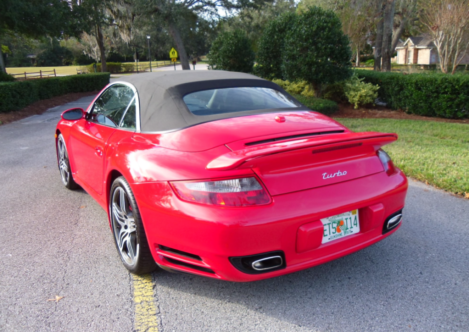 2009 Porsche 911 Turbo Cabriolet 6-Speed