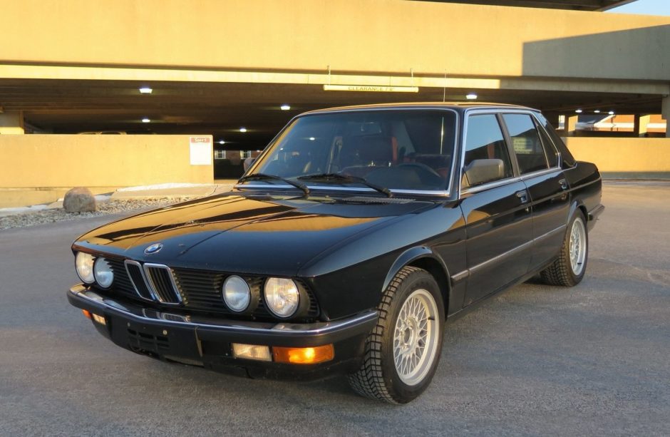 No Reserve: 1986 BMW 535i 5-Speed