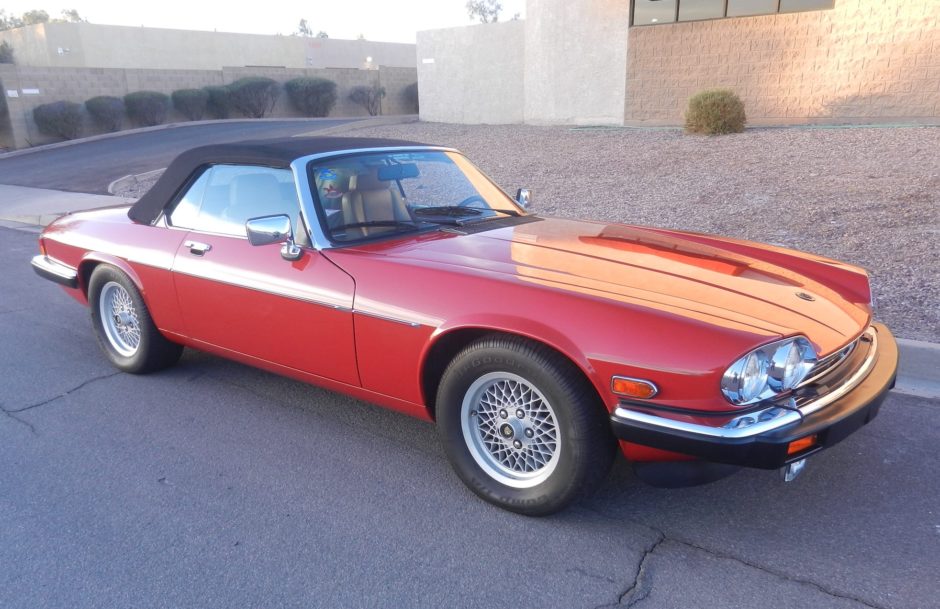 20K-Mile 1989 Jaguar XJS V12 Convertible