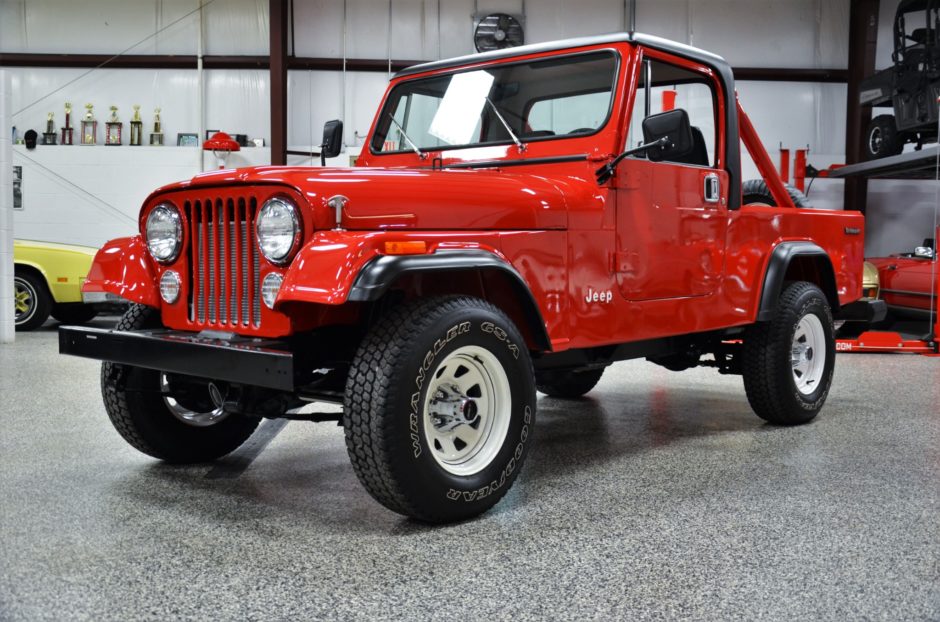 Restored 1985 Jeep CJ8 Scrambler 4-Speed