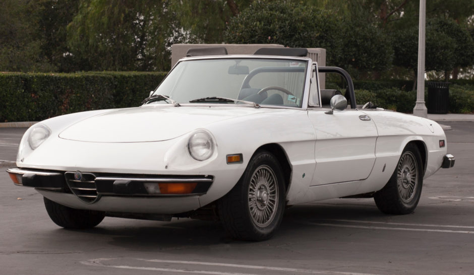 No Reserve: 1974 Alfa Romeo Spider