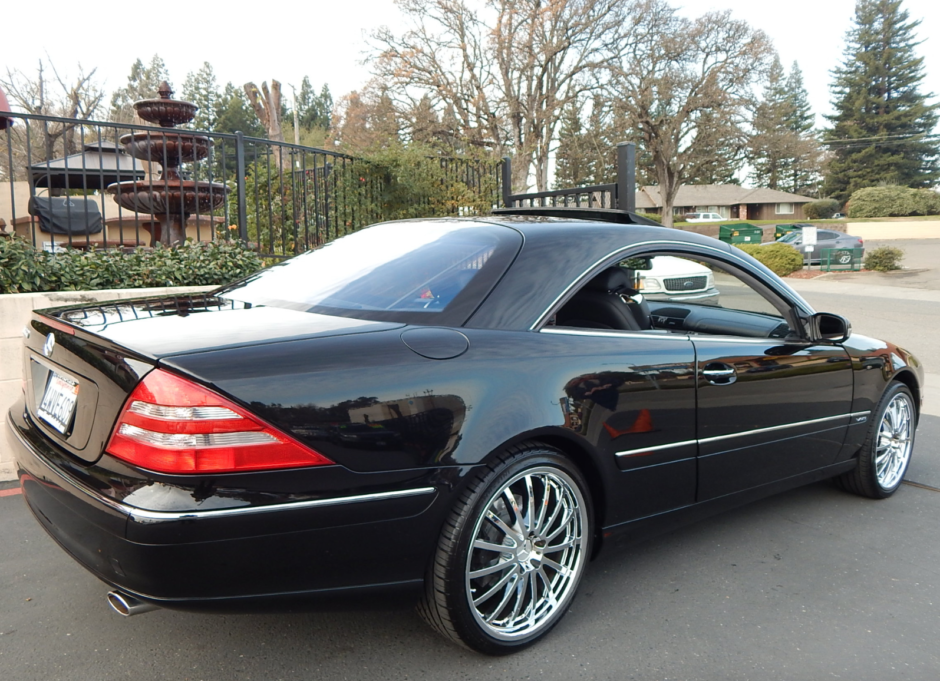 No Reserve: 2002 Mercedes-Benz CL600