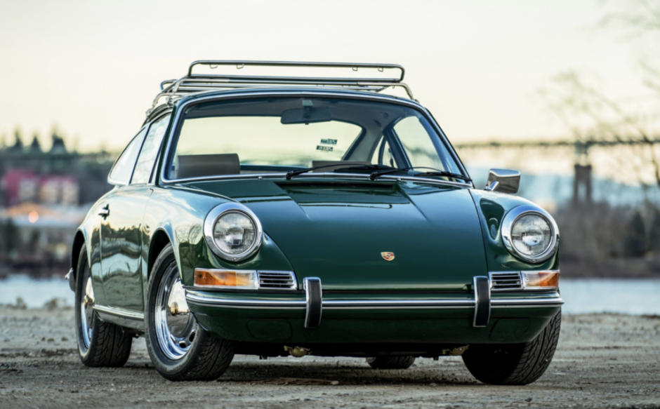 Restored Irish Green 1969 Porsche 912 5-Speed