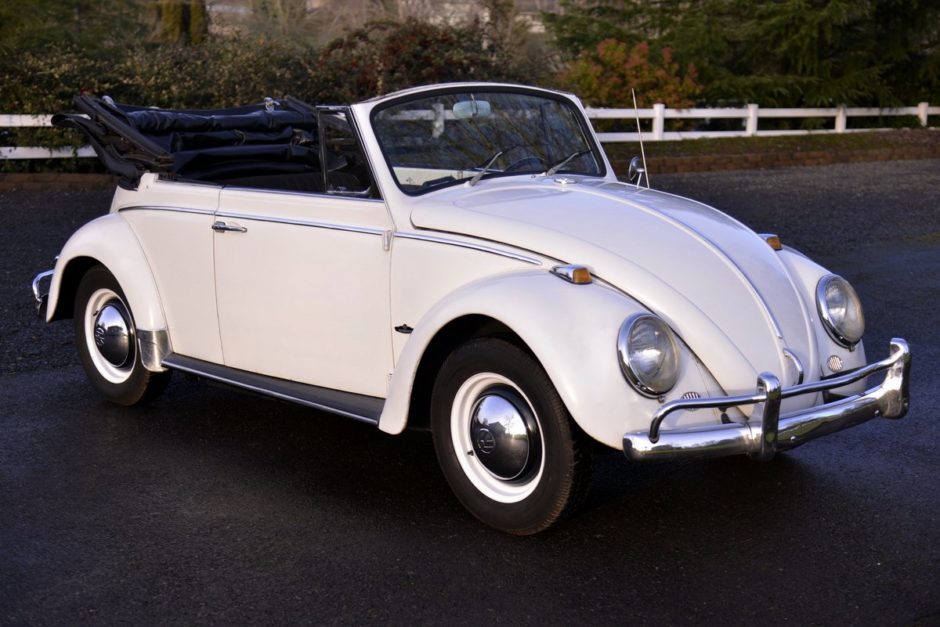 No Reserve: 1965 Volkswagen Beetle Cabriolet