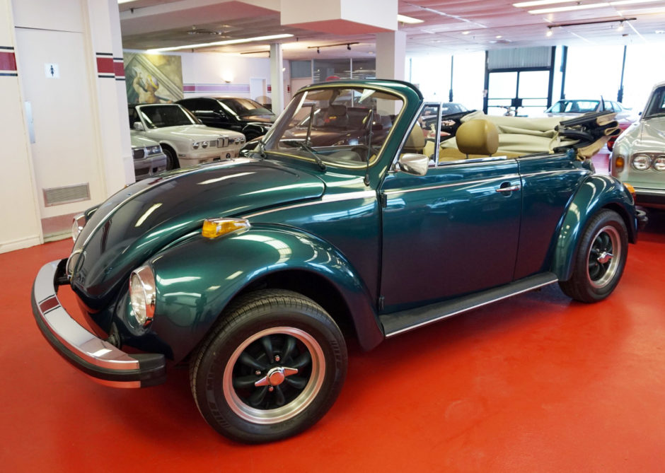 36K-Mile 1979 Volkswagen Super Beetle Convertible