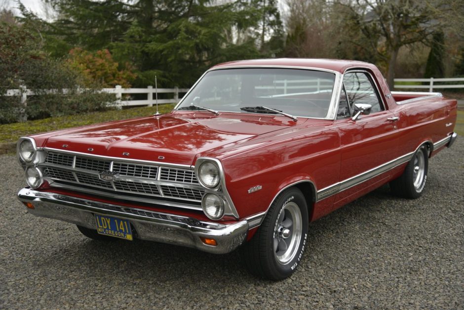 No Reserve: 1967 Ford Ranchero