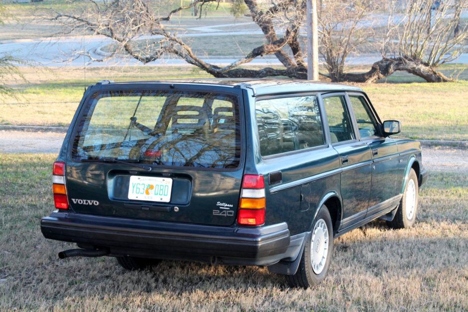 No Reserve: 75K-Mile 1992 Volvo 240 Wagon