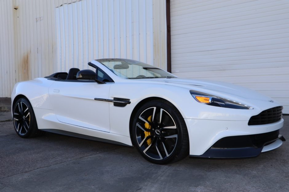 14K-Mile 2015 Aston Martin Vanquish Volante Carbon Edition