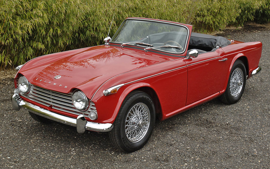 Restored 1966 Triumph TR4A IRS