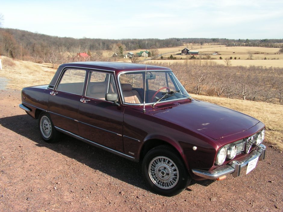 No Reserve: 1969 Alfa Romeo Berlina