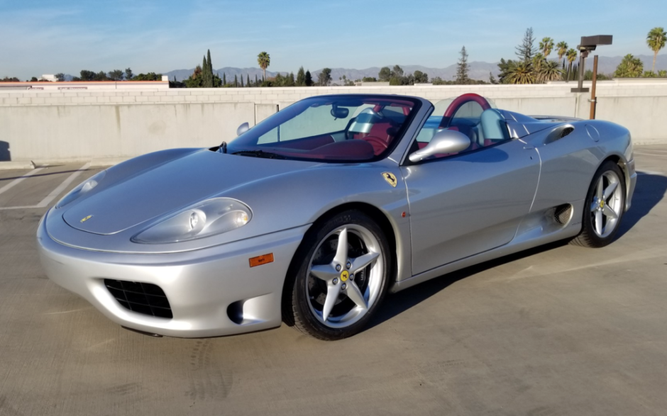 15K-Mile 2001 Ferrari 360 Spider 6-Speed