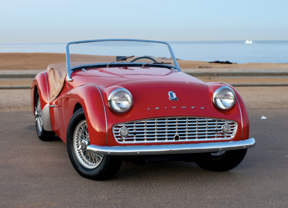 Restored 1959 Triumph TR3A 4-Speed w/Overdrive
