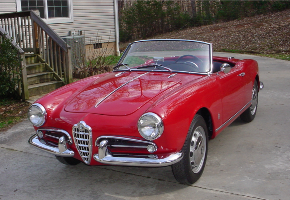 1959 Alfa Romeo Giulietta Spider 750D