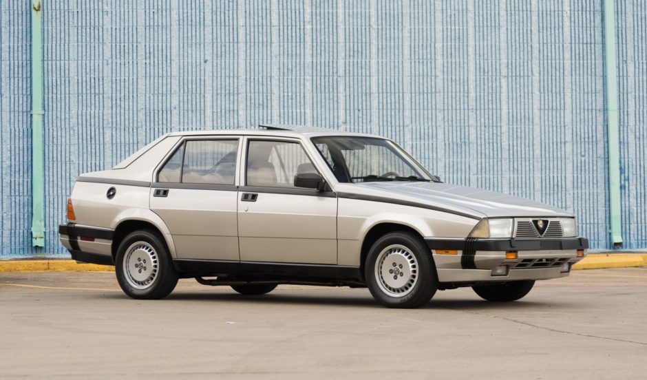 No Reserve: 65K-Mile 1988 Alfa Romeo Milano Gold