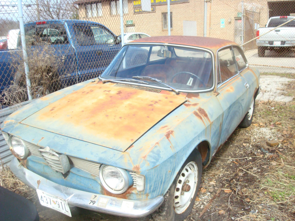 No Reserve: 1965 Alfa Romeo Giulia Sprint GT Parts Car