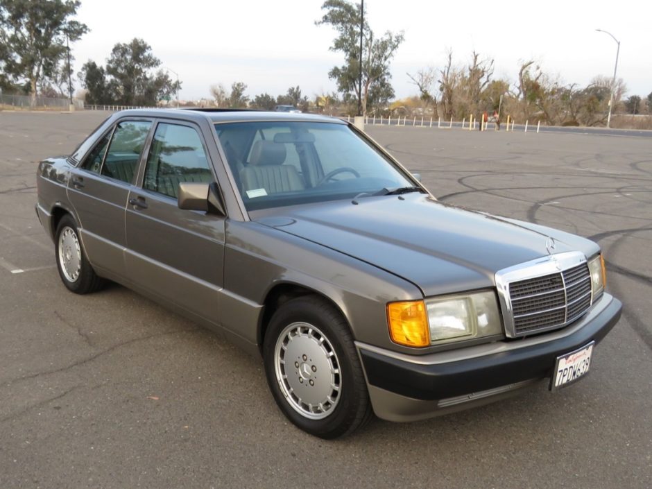 No Reserve: 38K-Mile 1991 Mercedes-Benz 190E 2.3