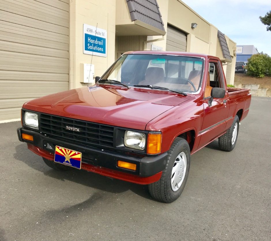 No Reserve: 1986 Toyota Pickup 4-Speed