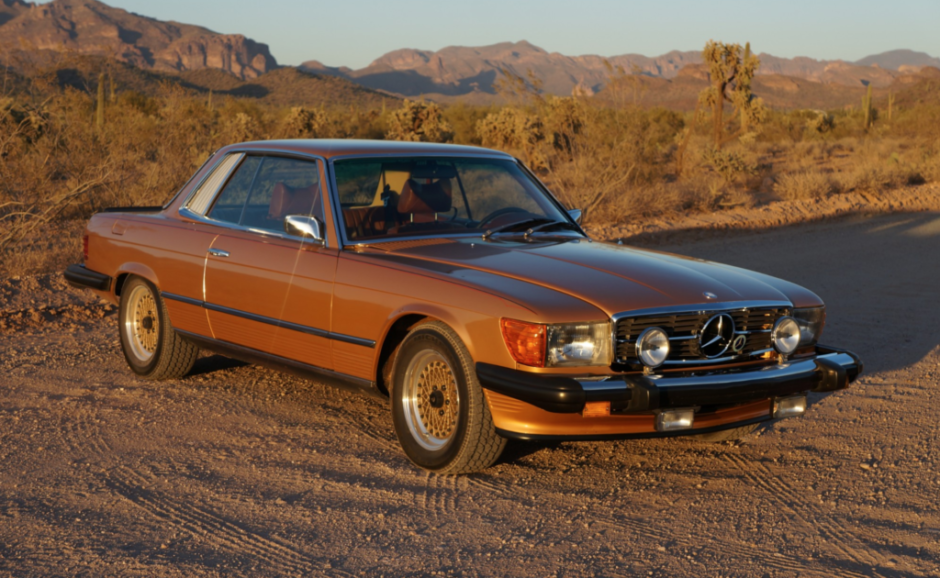 No Reserve: 62K-Mile 1974 Mercedes-Benz 450SLC