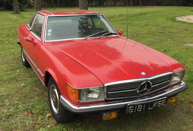 1971 Mercedes 350SL Manual