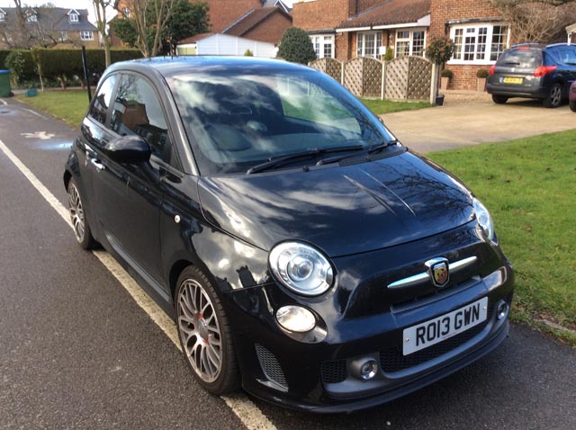 2013 Fiat 500 Arbarth Turisimo 165bhp