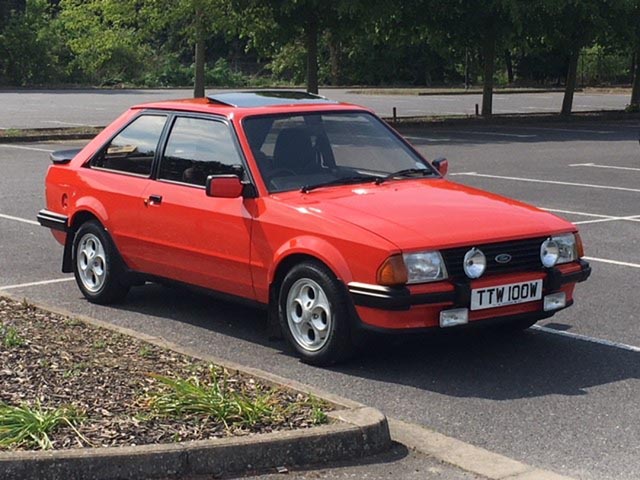 1980 Ford Escort Mk3 XR3 Press Launch Car