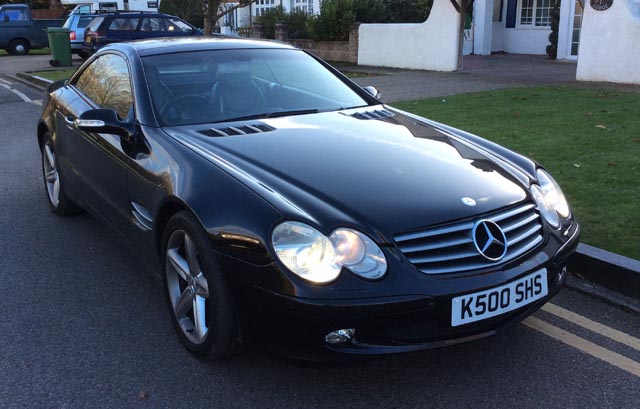 2003 Mercedes SL500