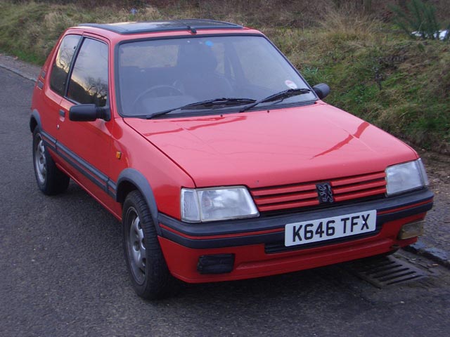 1992 Peugeot 205 1.9 GTi