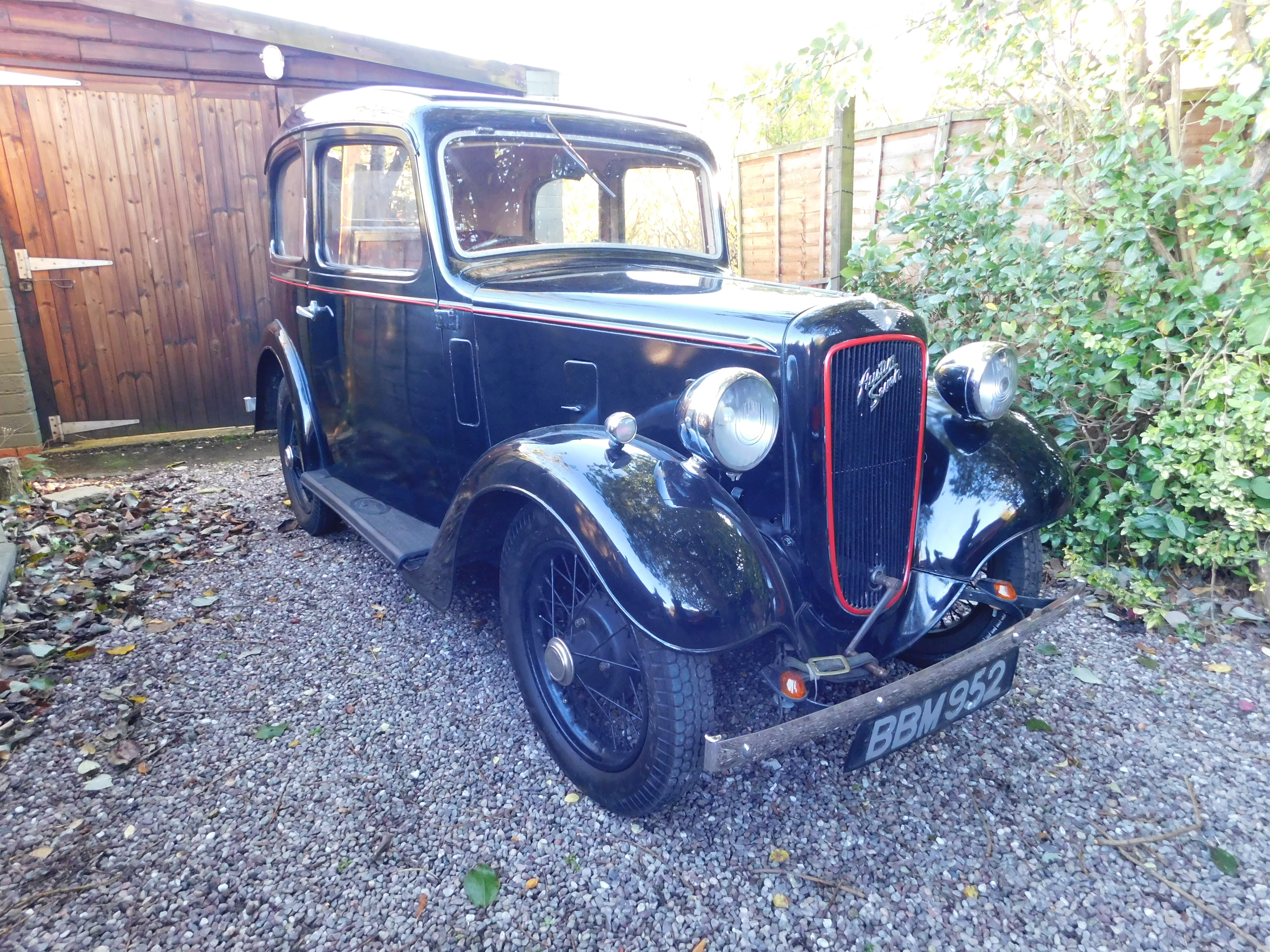1937 Austin Seven Ruby Saloon