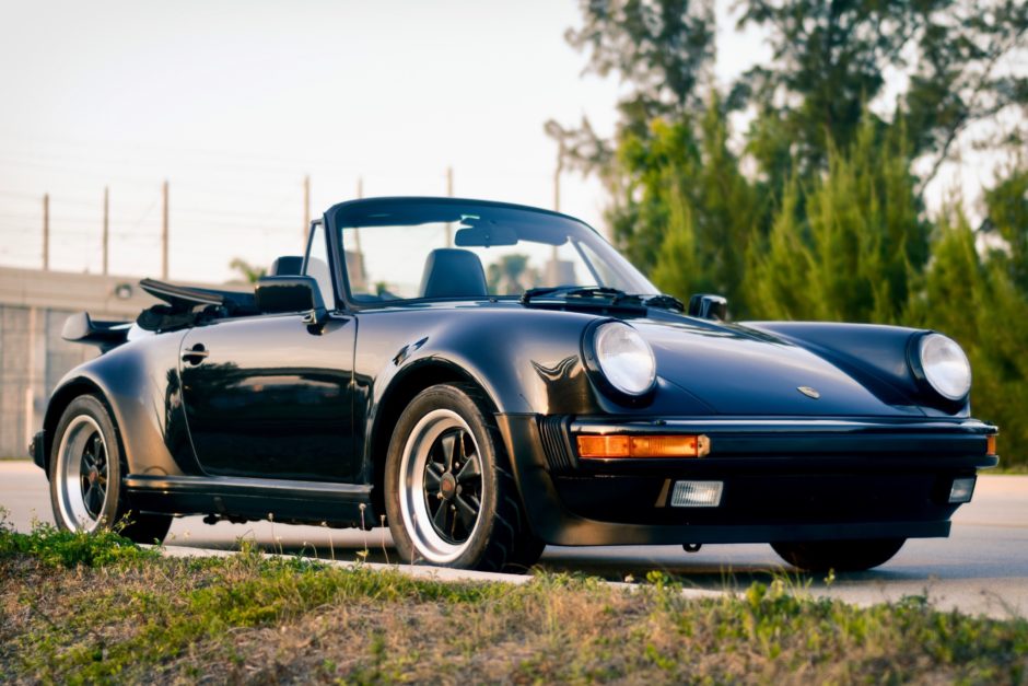 33K-Mile 1989 Porsche 911 Turbo Cabriolet 5-Speed