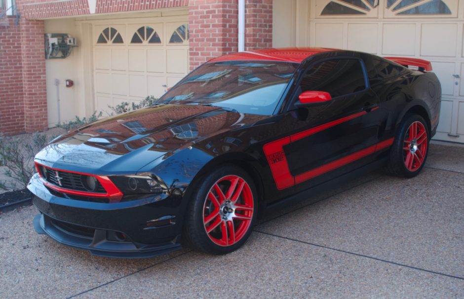 3K-Mile 2012 Ford Mustang Boss 302 Laguna Seca Edition