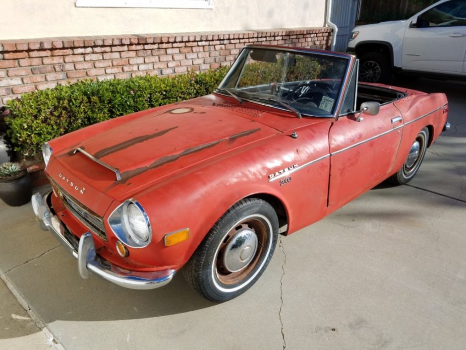No Reserve: 1969 Datsun 2000 Roadster Project