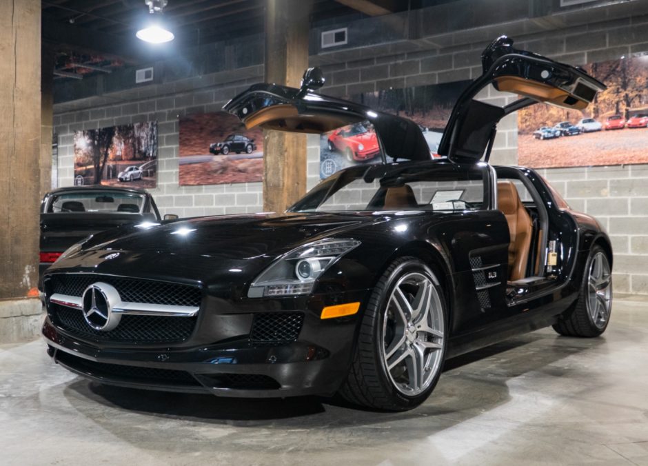 12K-Mile 2012 Mercedes-Benz SLS AMG