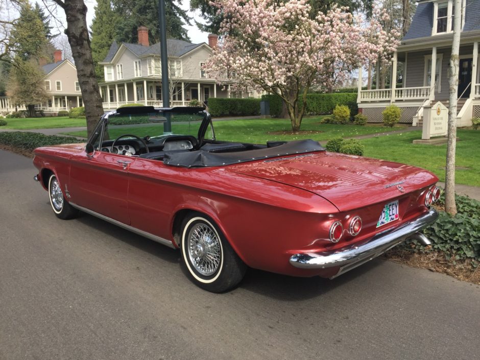 No Reserve: 1962 Chevrolet Corvair Monza Turbo 4-Speed