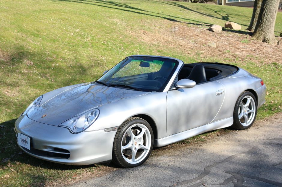 19K-Mile 2002 Porsche 911 Carrera 4 Cabriolet 6-Speed