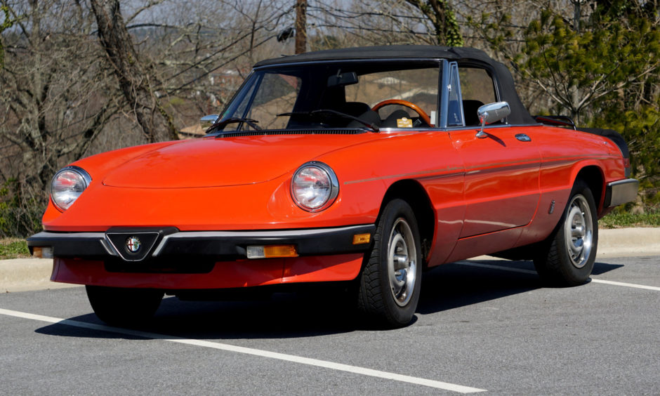 Single-Family Owned 1985 Alfa Romeo Spider Graduate